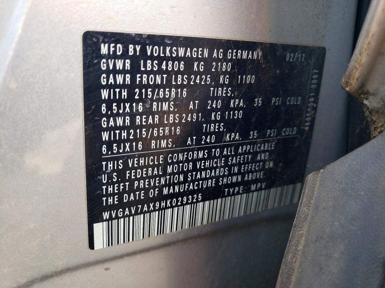 Volkswagen Tiguan S
