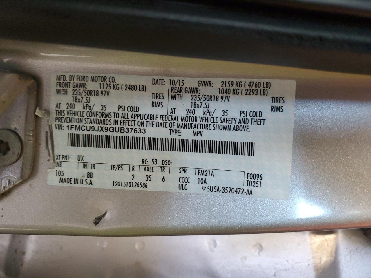 Ford Escape Titanium