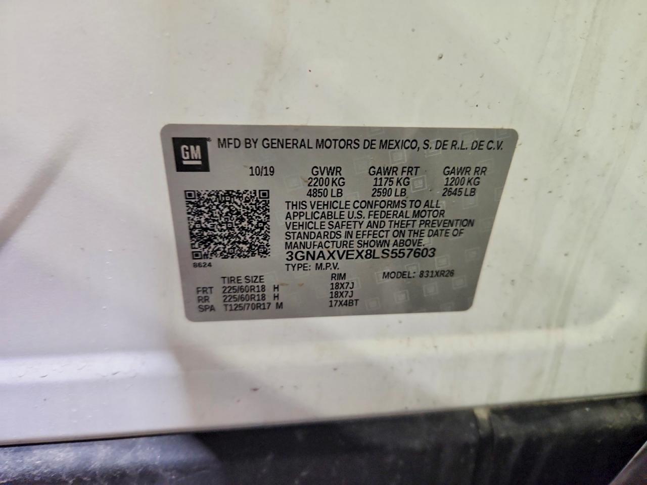 Chevrolet Equinox Lt