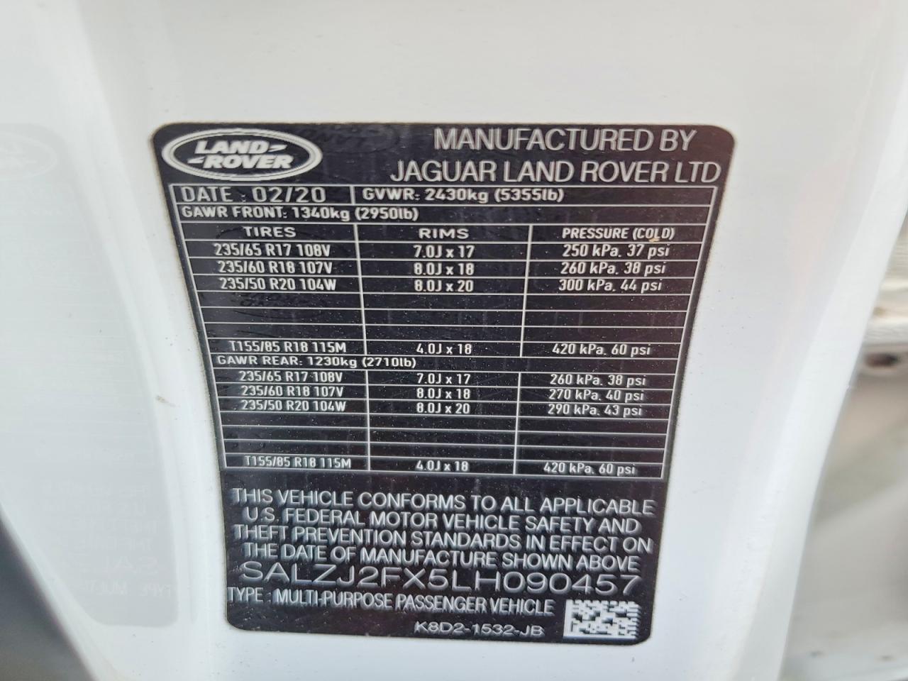 Land Rover Range Rover S