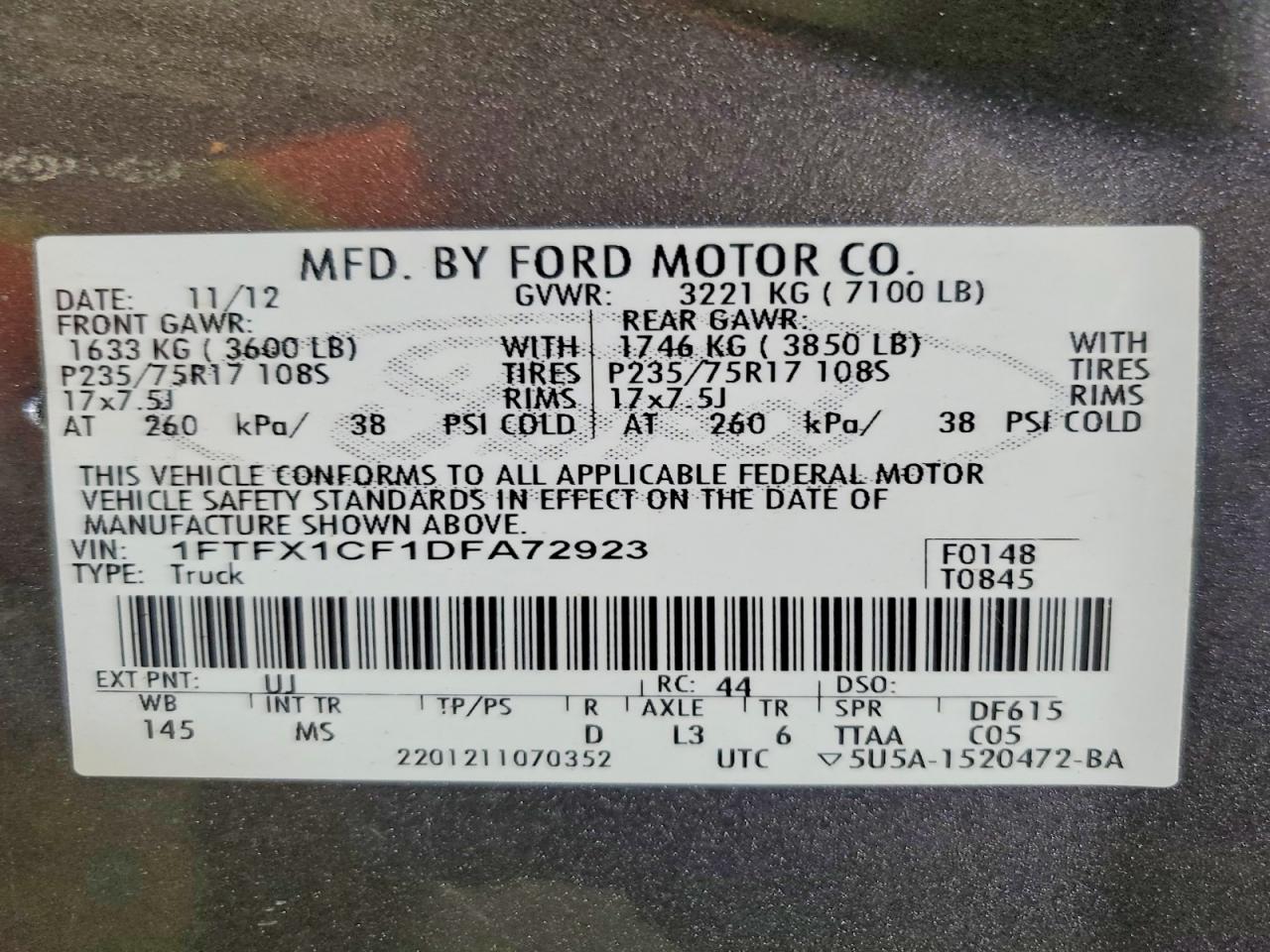 Ford F-150 Super Cab