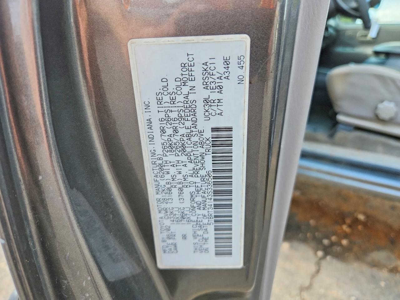 Toyota Tundra Sr5