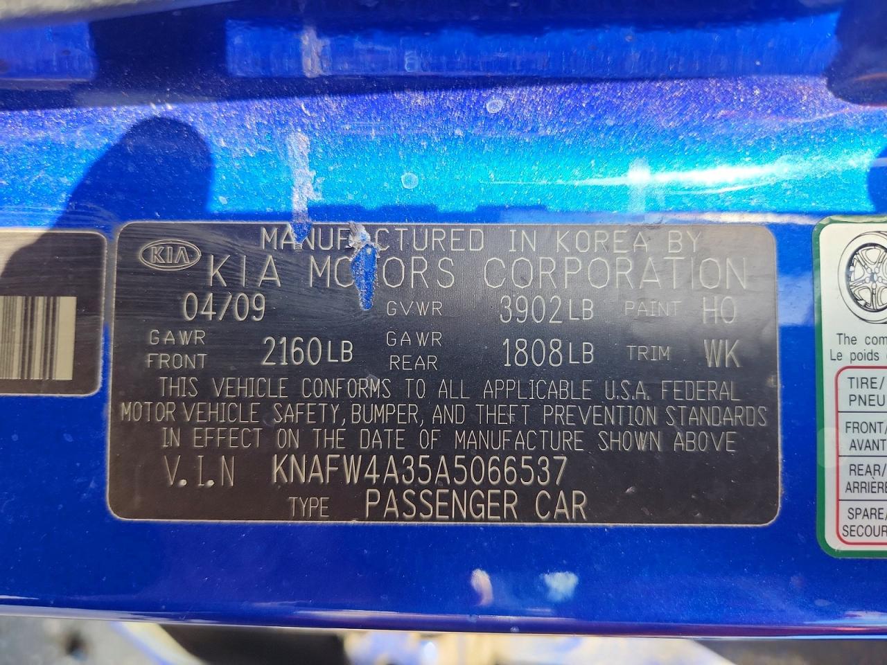 Kia Forte Sx