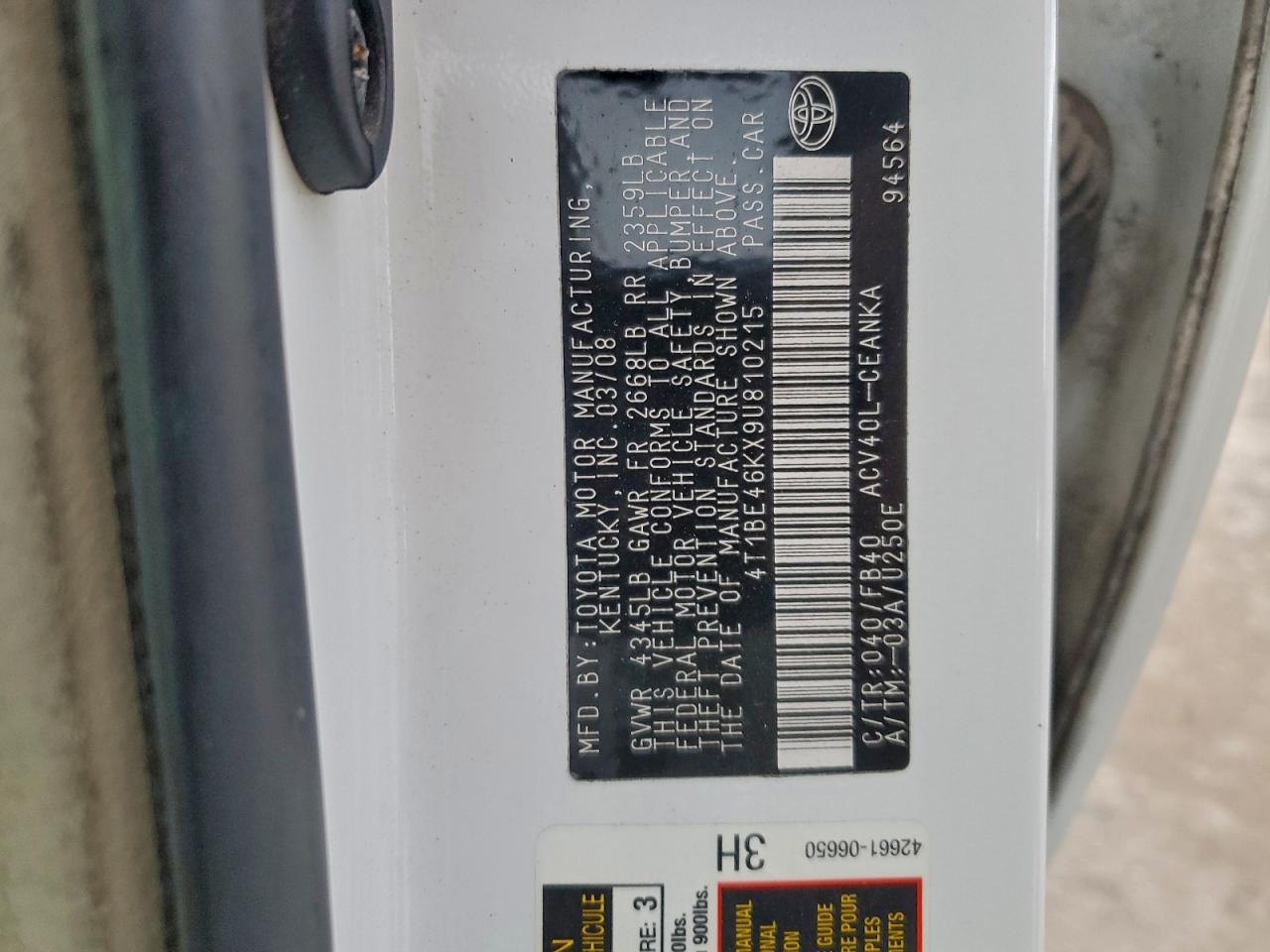 Toyota Camry Base
