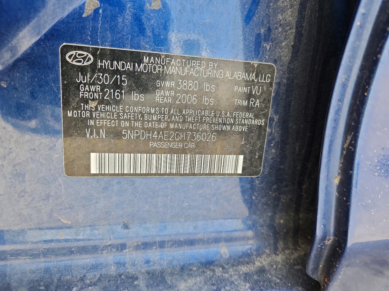 Hyundai ELANTRA Se