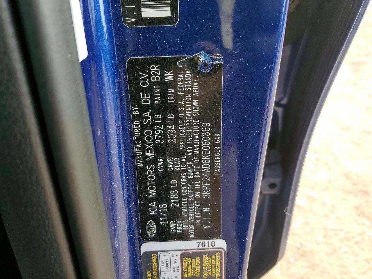 Kia Forte Fe