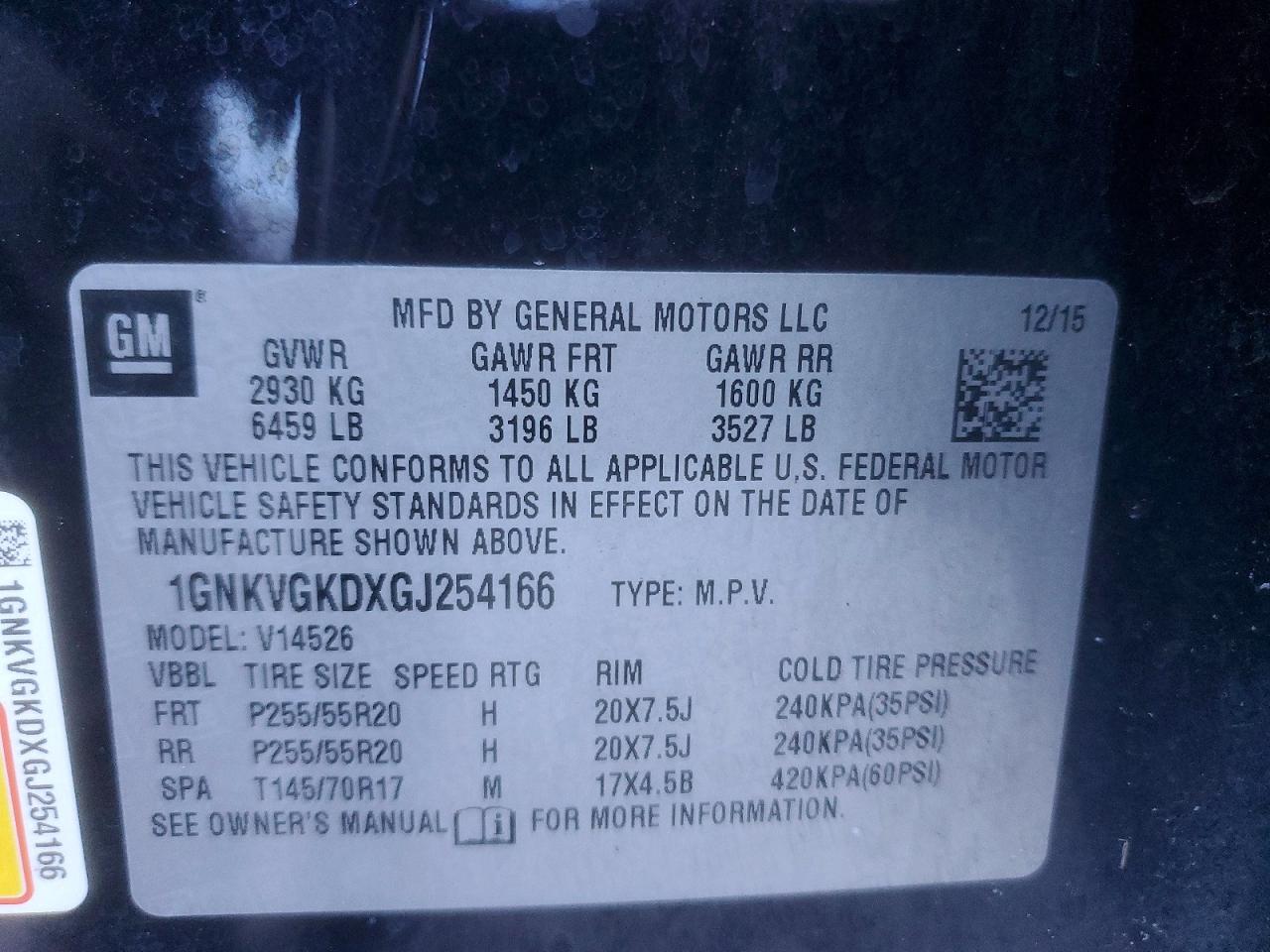 Chevrolet Traverse Lt