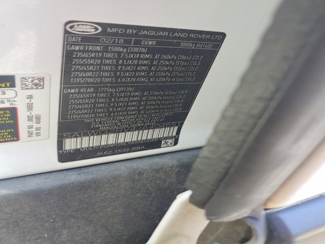 Land Rover Range Rover Se