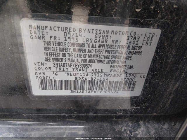 Nissan Sentra Sv