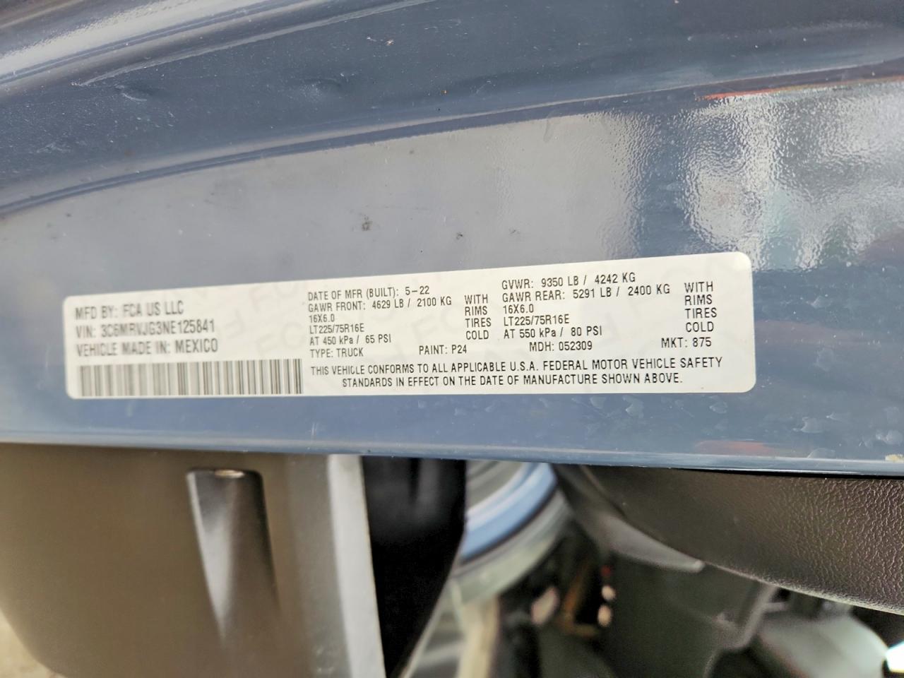 Ram Promaster 3500 High