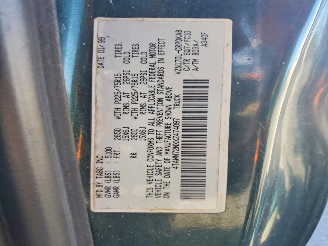 Toyota Tacoma Xtracab