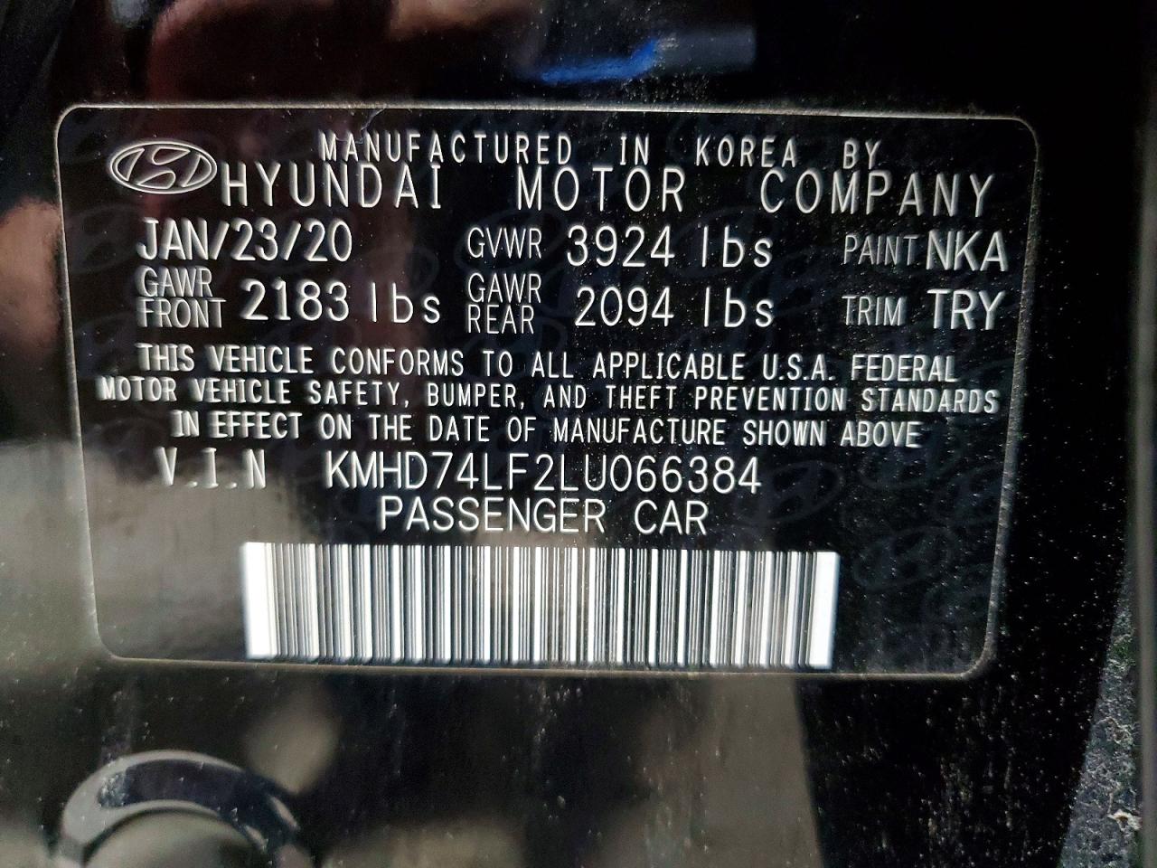 Hyundai ELANTRA Se