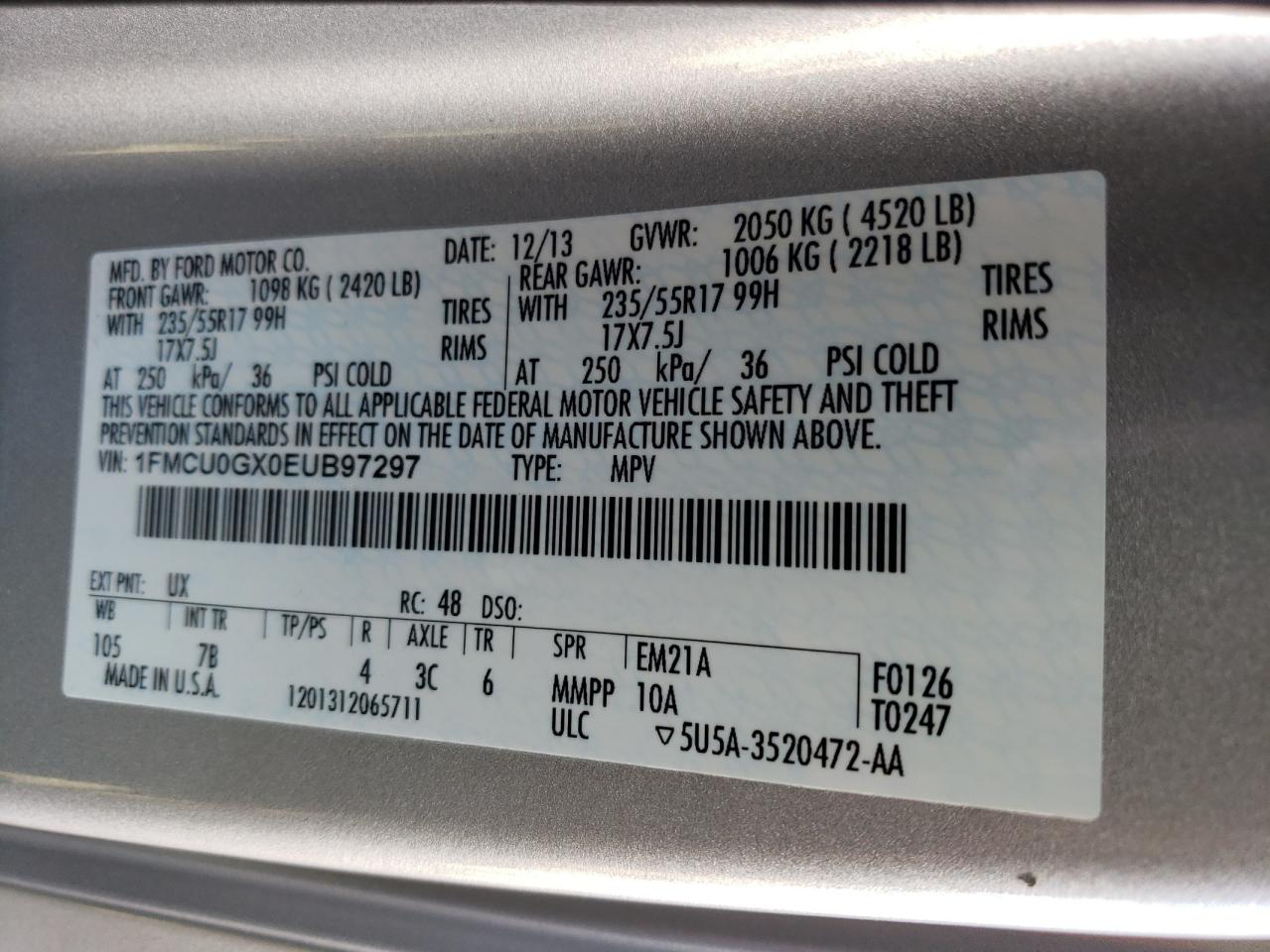 Ford Escape Se