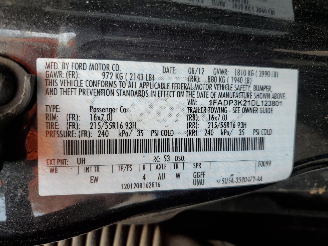 Ford Focus Se