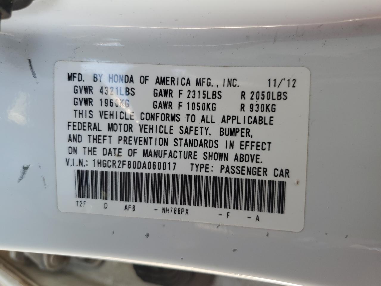 Honda Accord Exl