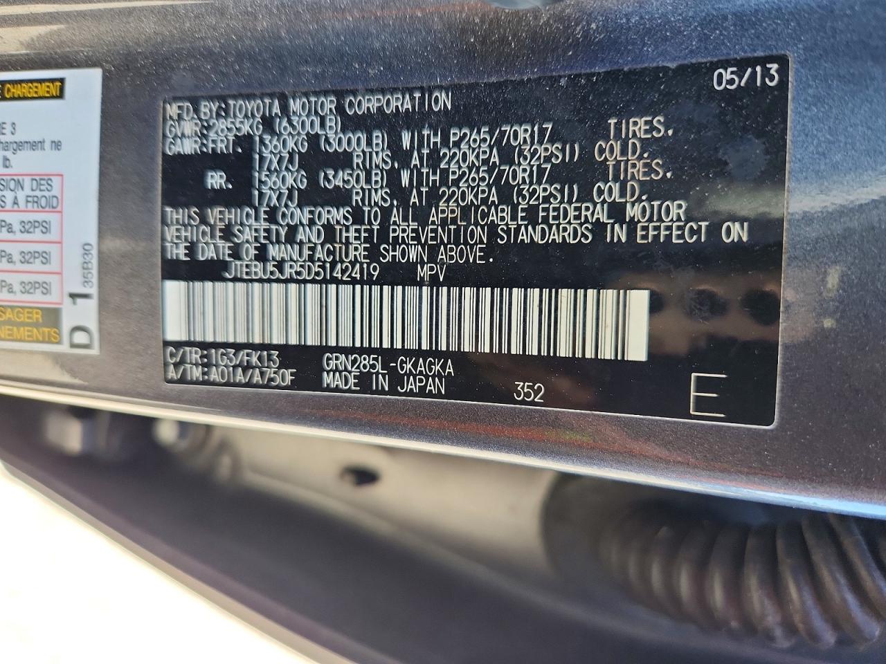 Toyota 4Runner Sr5