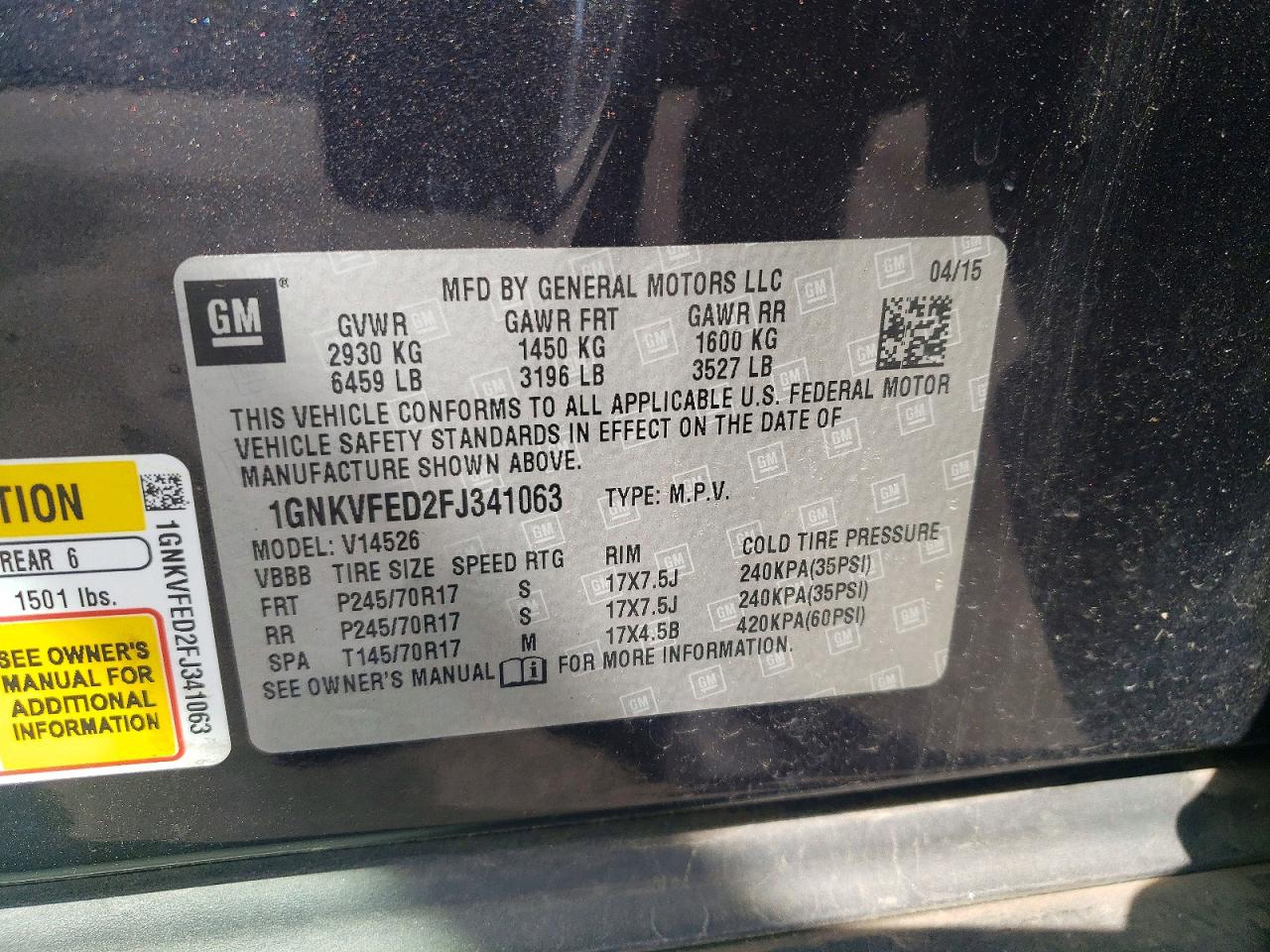 Chevrolet Traverse Ls