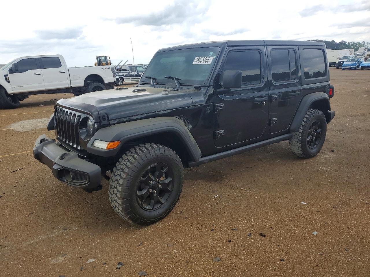 Salvage Jeep Wrangler Image