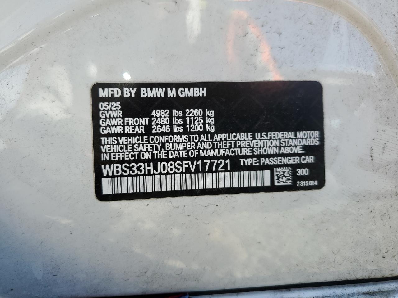 BMW M Series Competition