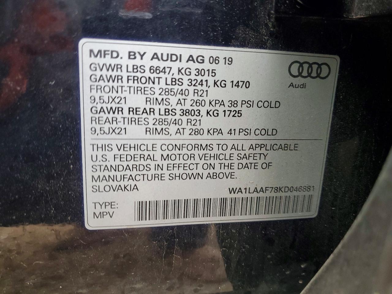 Audi Q7 Premium Plus