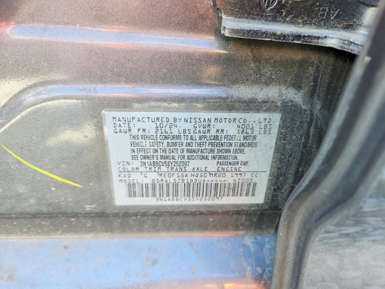 Nissan Sentra Sv