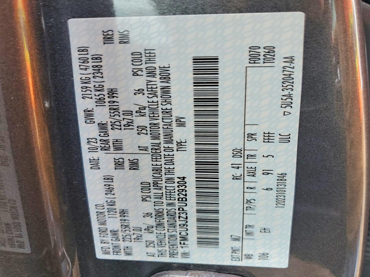 Ford Escape Platinum