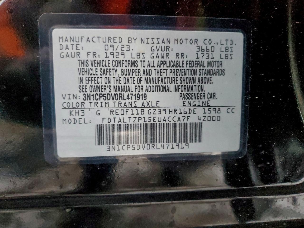 Nissan Kicks Sr