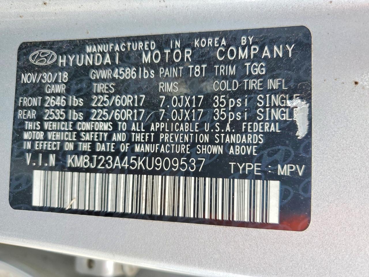 Hyundai TUCSON Se