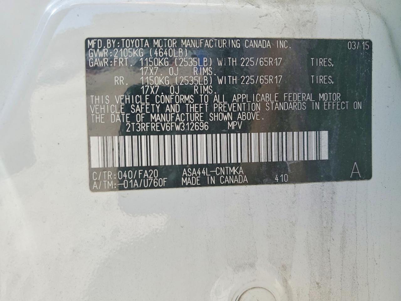Toyota RAV4 Xle