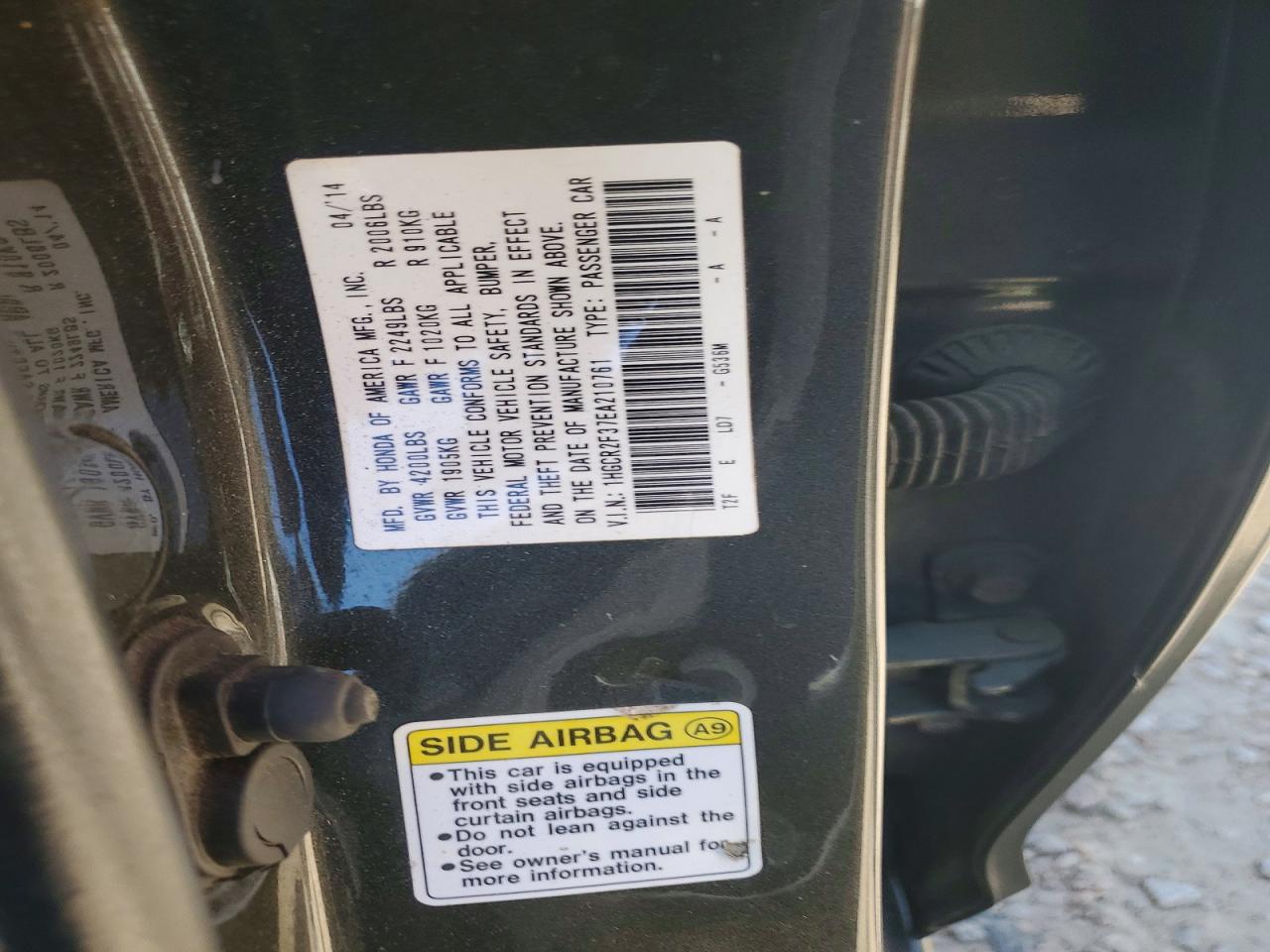 Honda Accord Lx