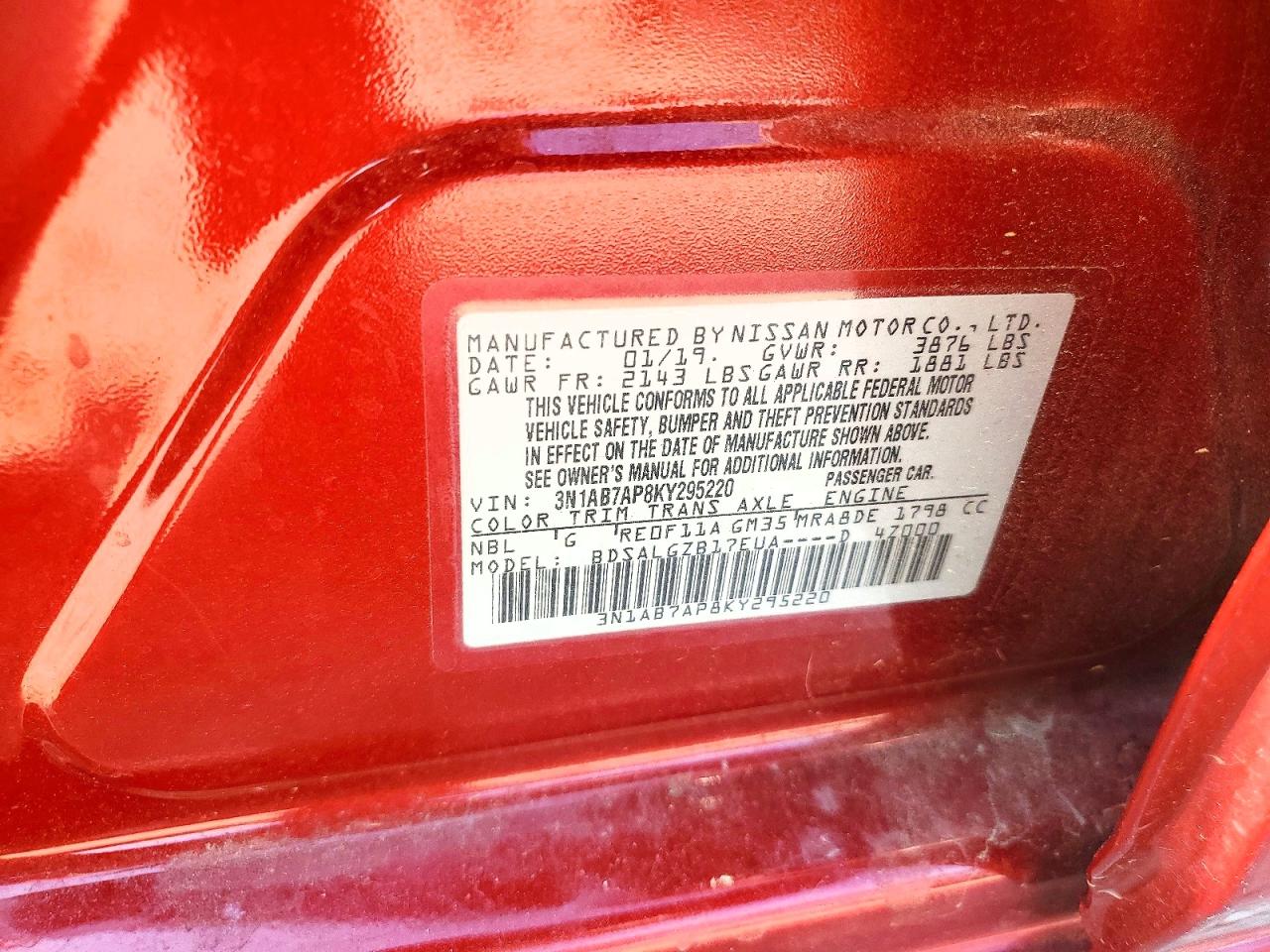 Nissan Sentra Sl
