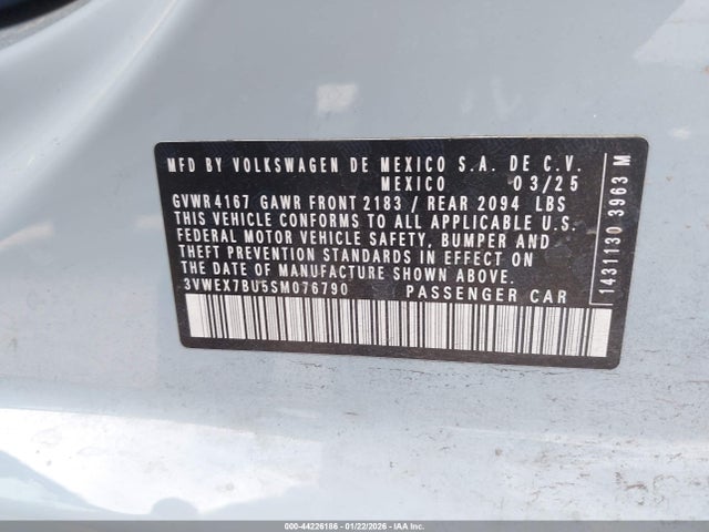 Volkswagen Jetta 1.5t Se