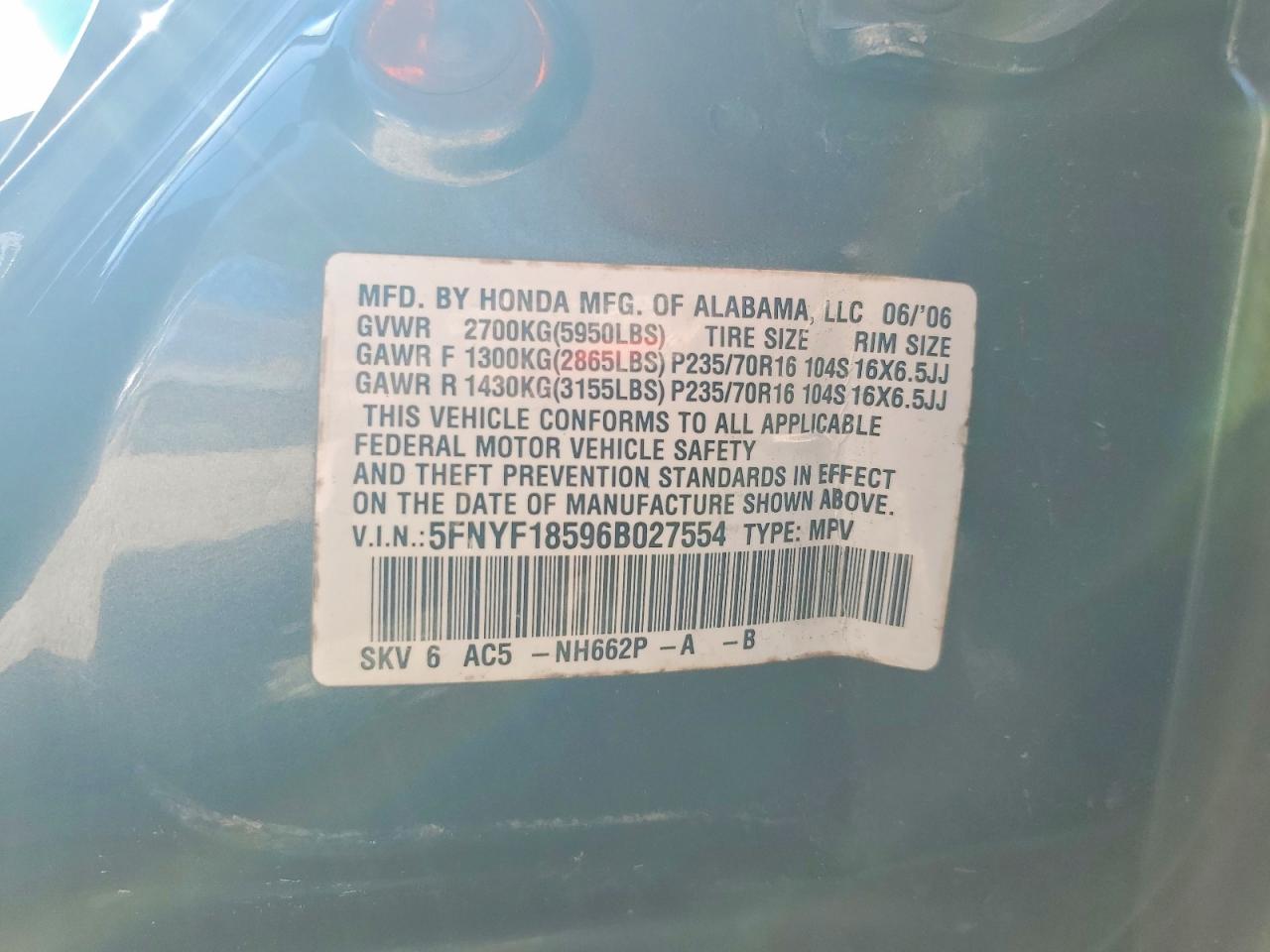 Honda Pilot Ex
