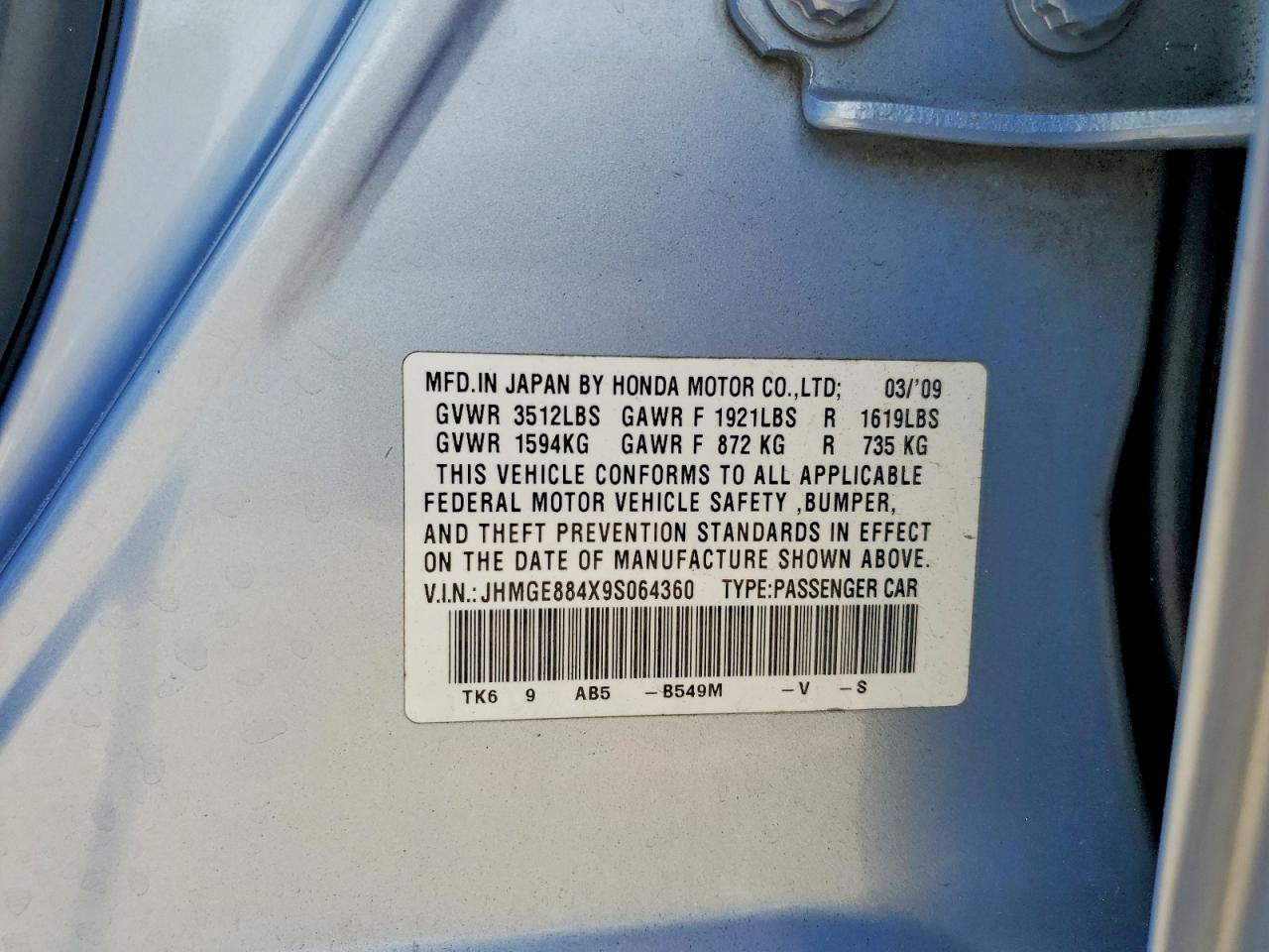 Honda Fit Sport