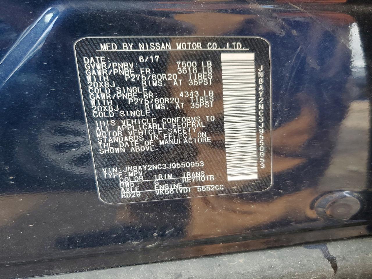 Nissan Armada Sl