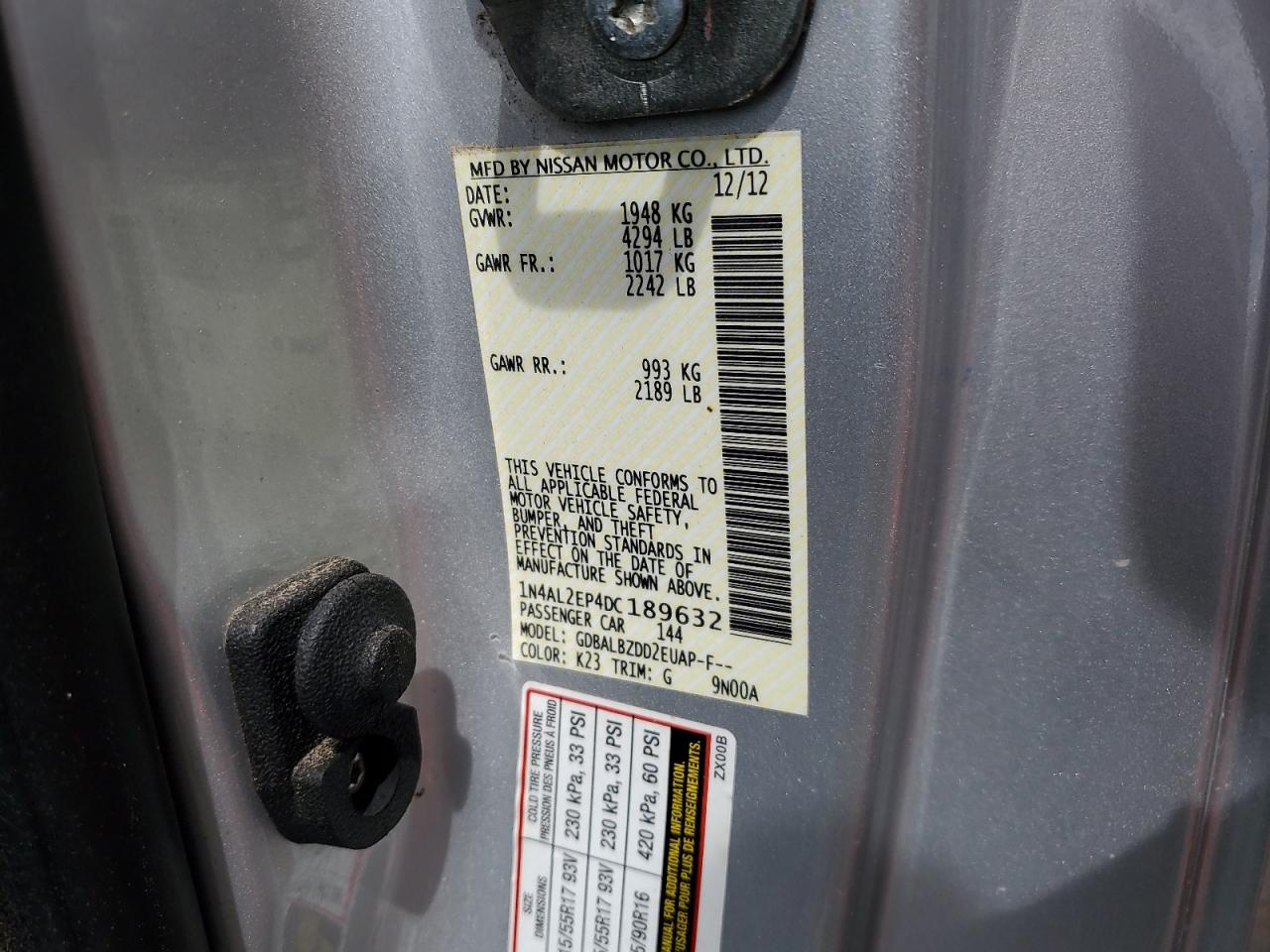Nissan Altima S