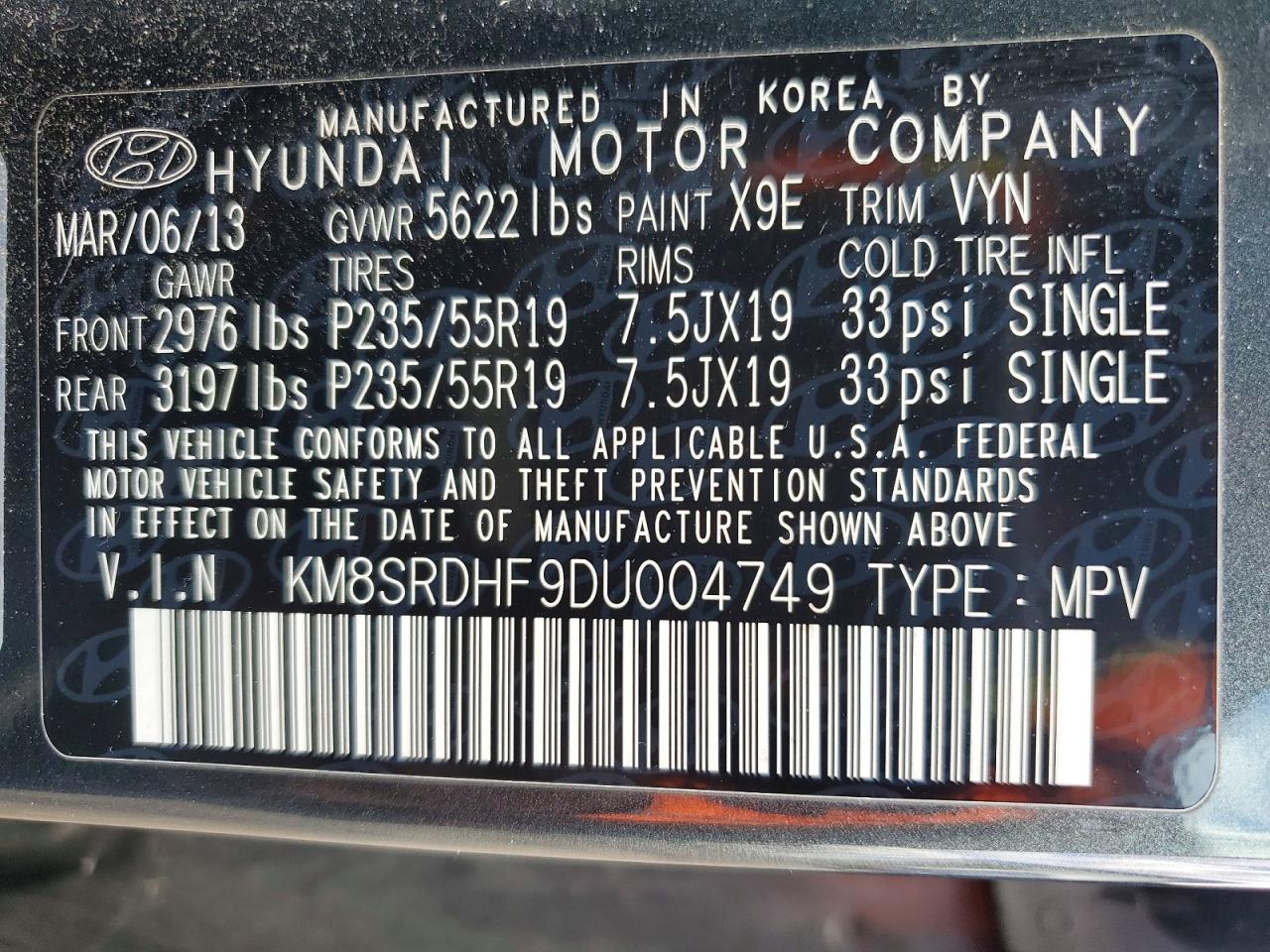 Hyundai SANTA FE Limited
