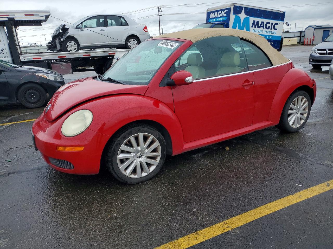 Salvage Volkswagen Beetle Image