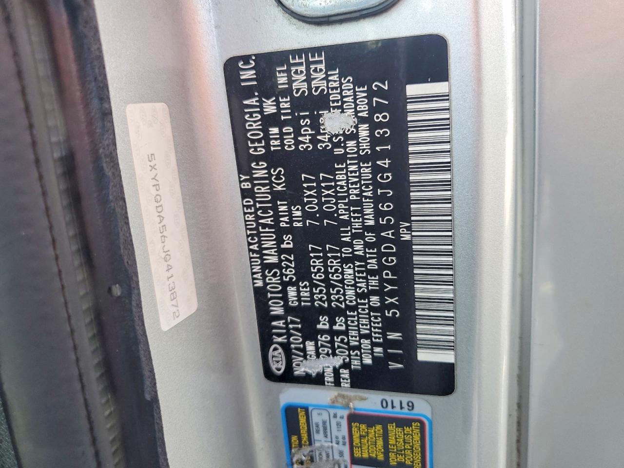 Kia Sorento Lx V6