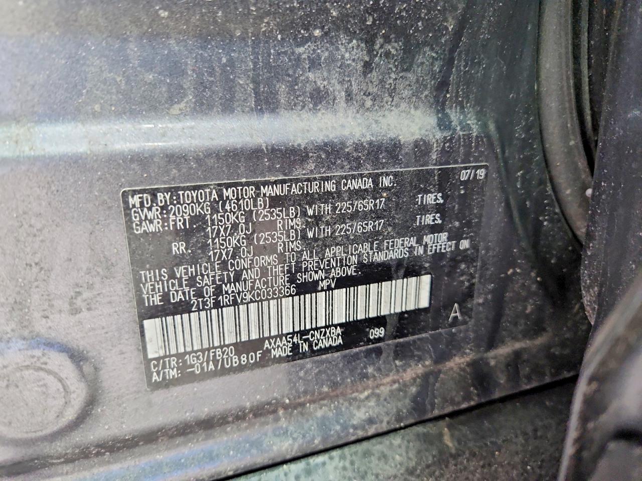 Toyota RAV4 Le