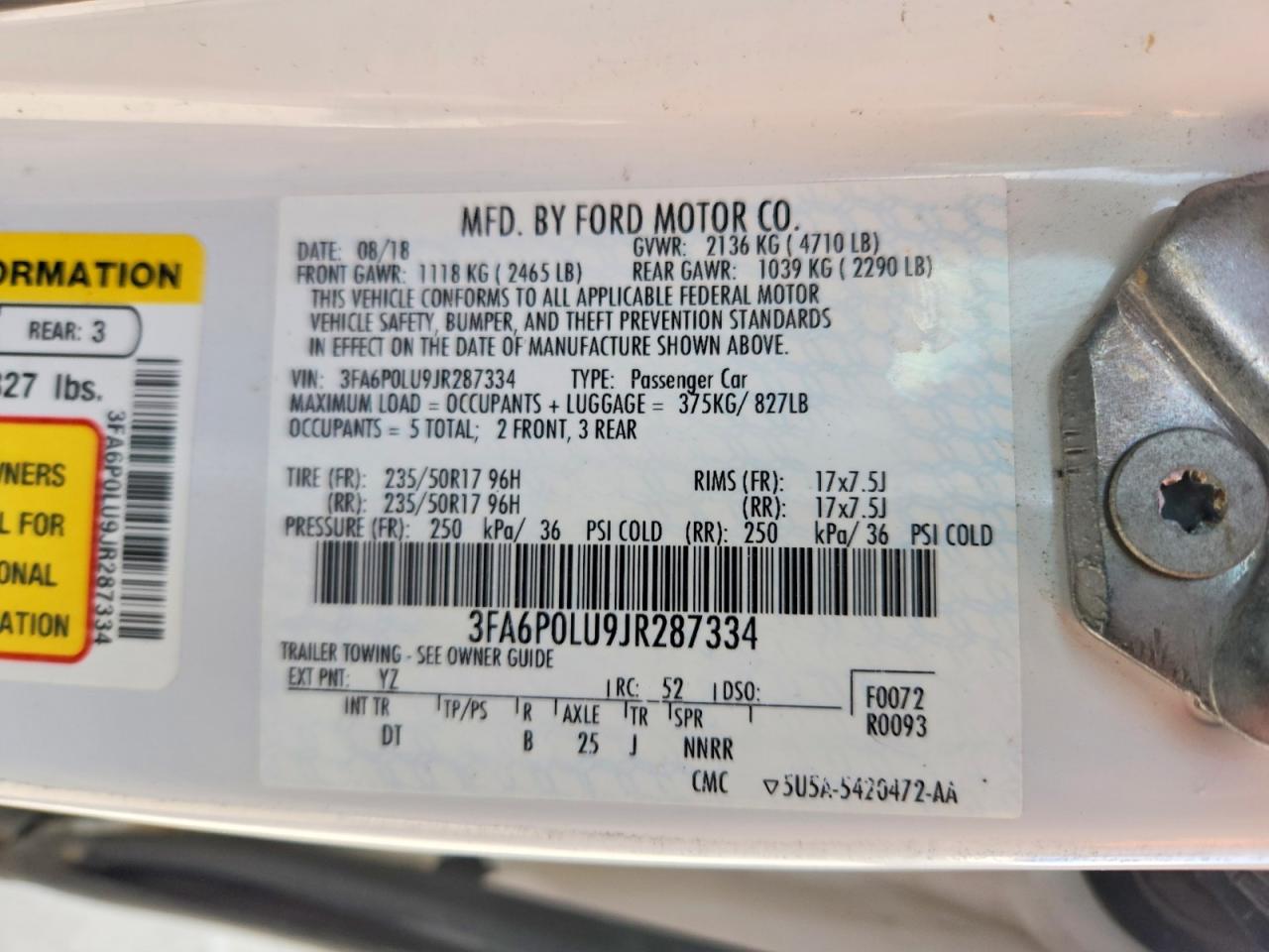 Ford Fusion Se Hybrid