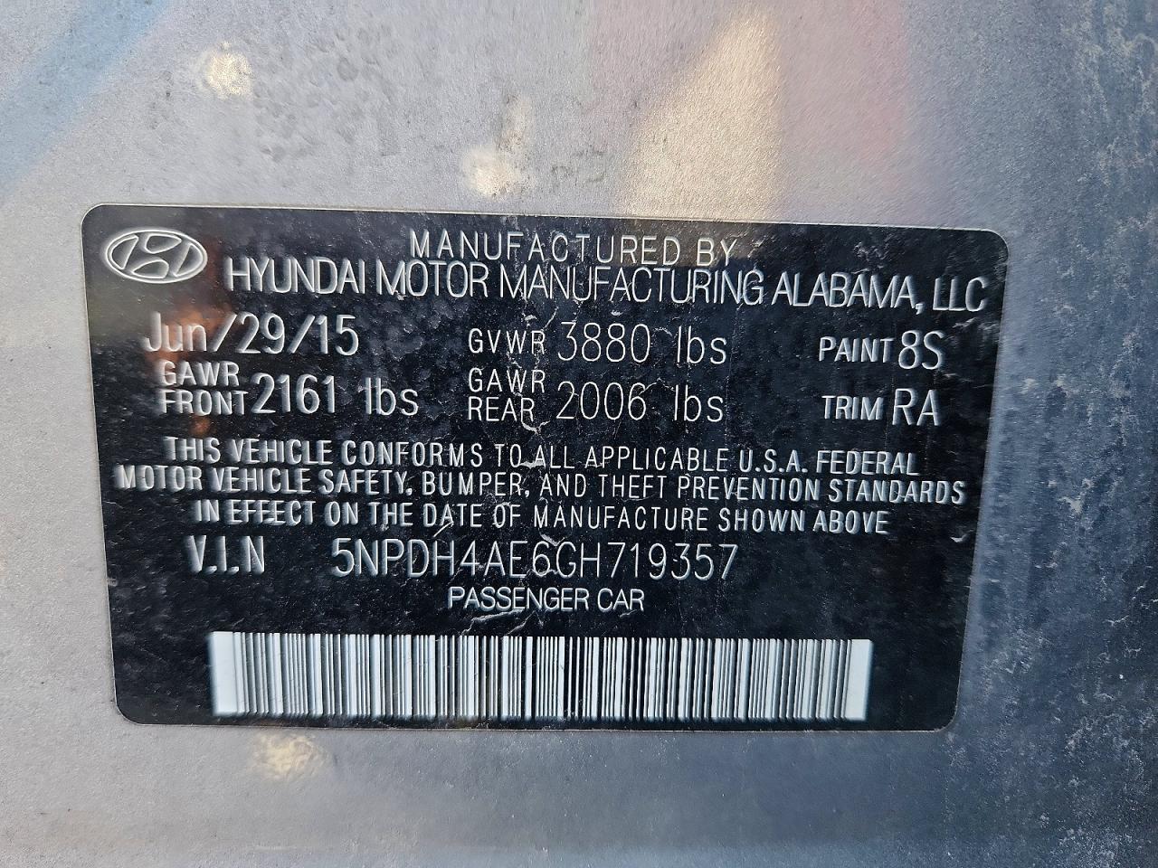 Hyundai ELANTRA Se