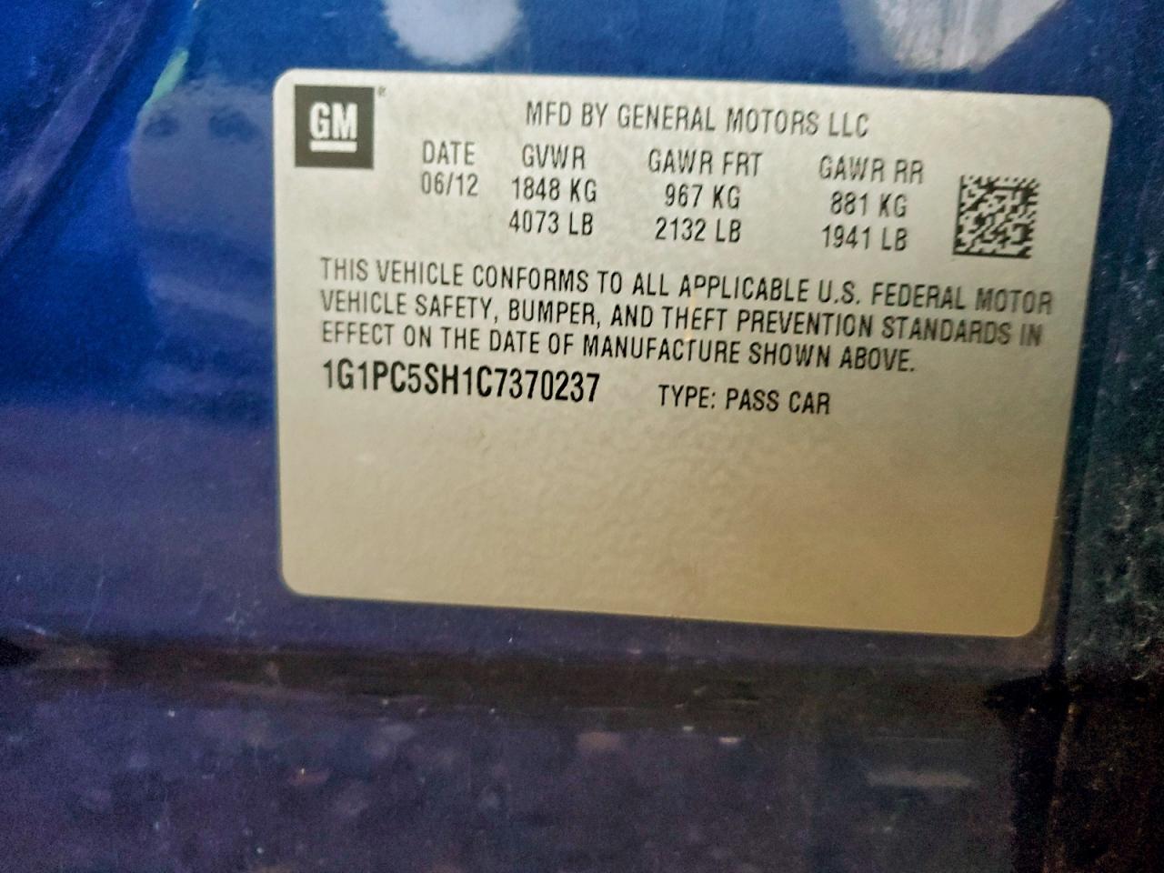 Chevrolet Cruze Ls
