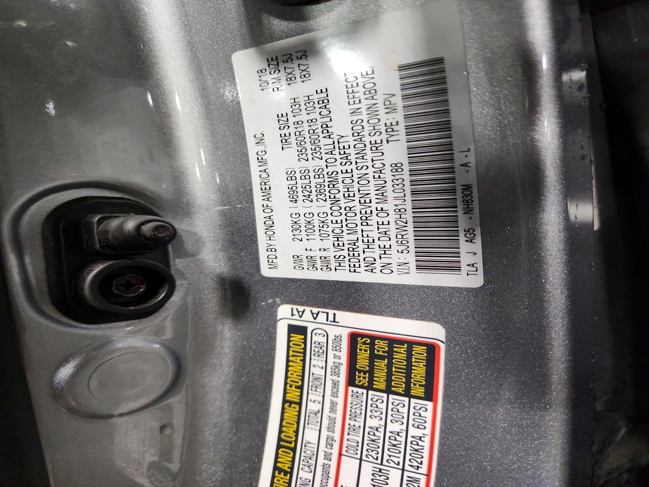 Honda Crv Exl