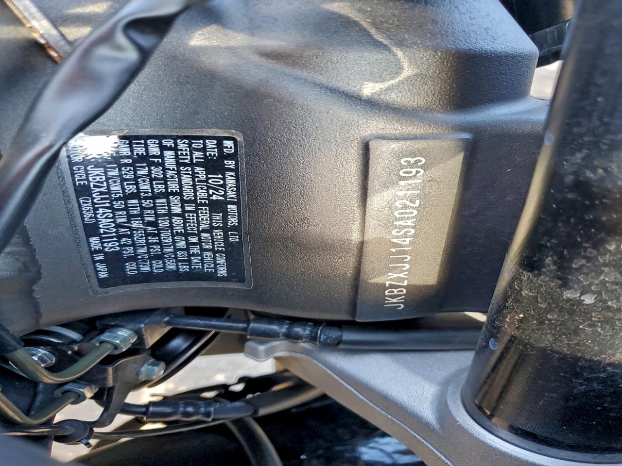 Kawasaki Zx636 K K