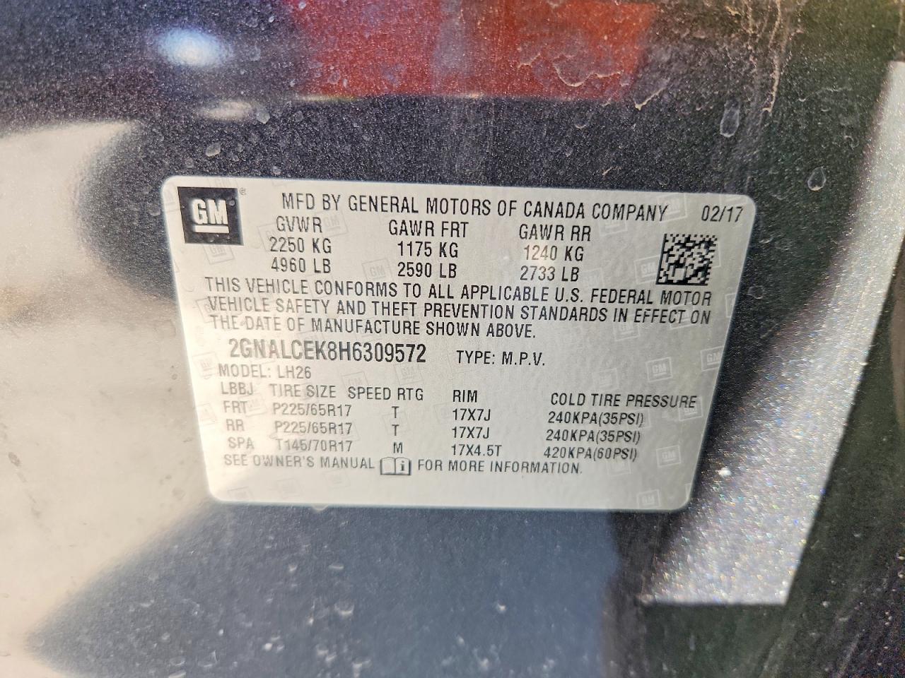 Chevrolet Equinox Lt