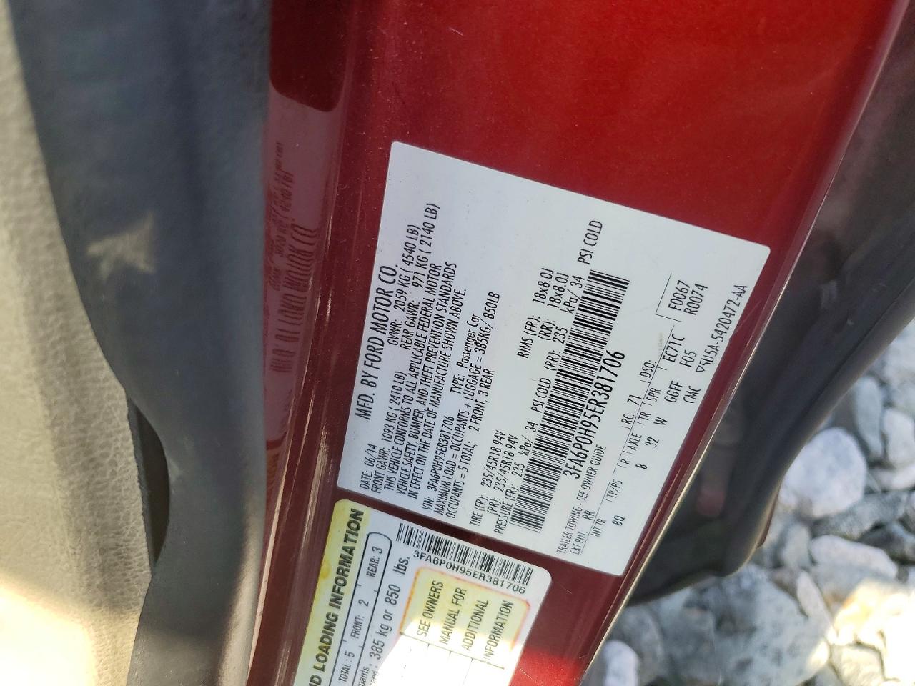Ford Fusion Se