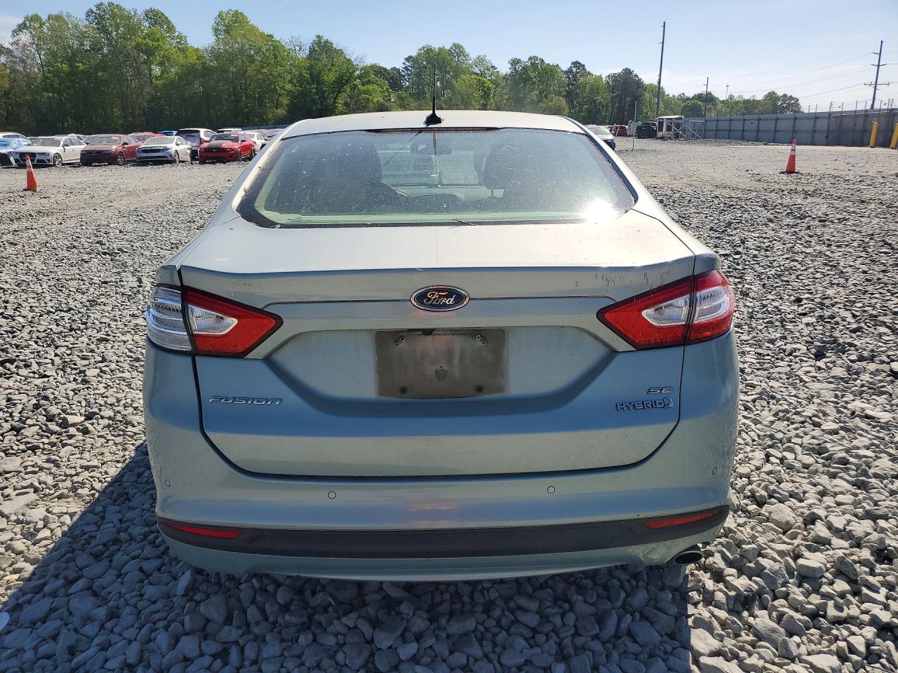 Ford Fusion Se Hybrid