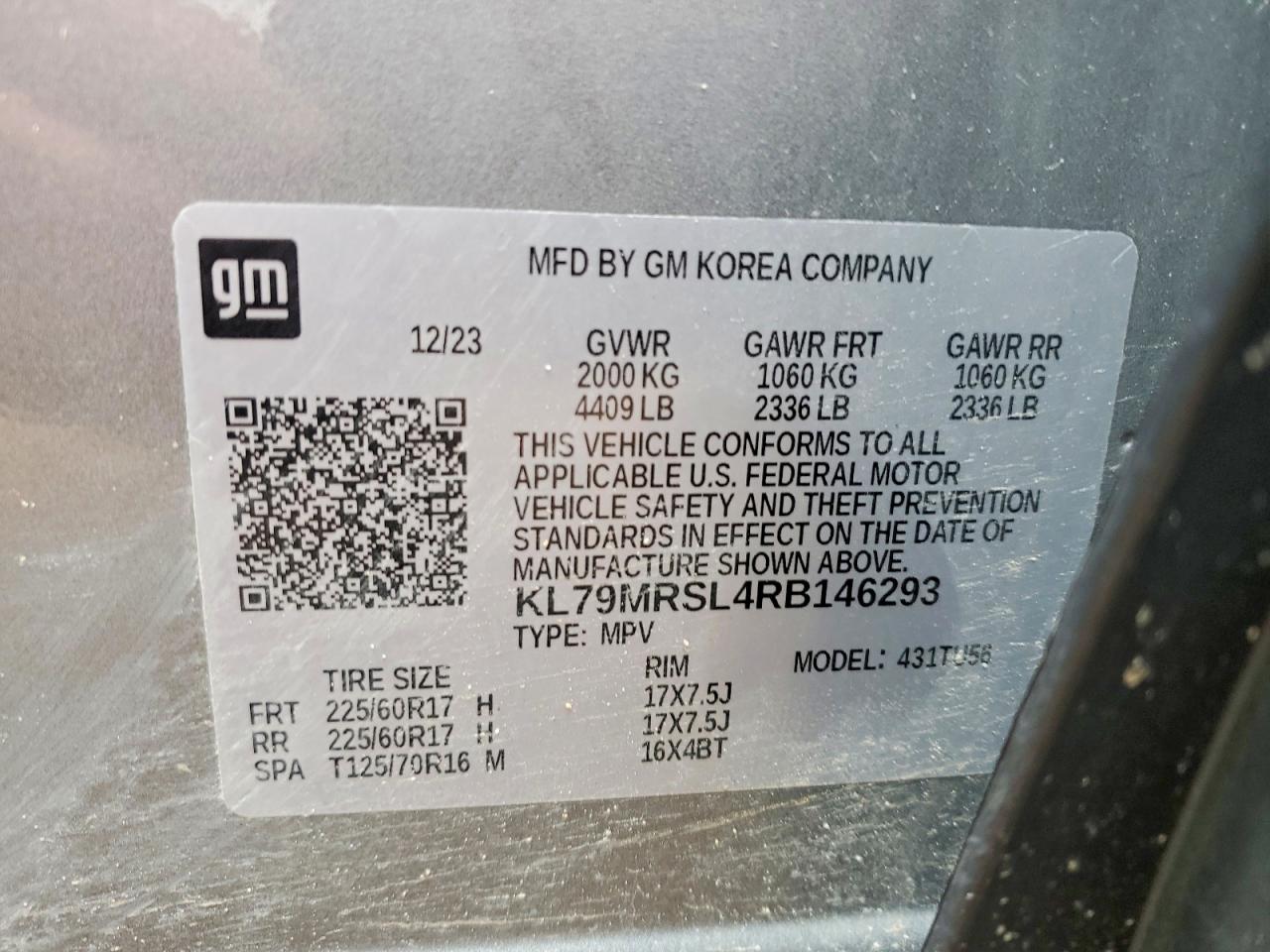Chevrolet Trailblazer Lt