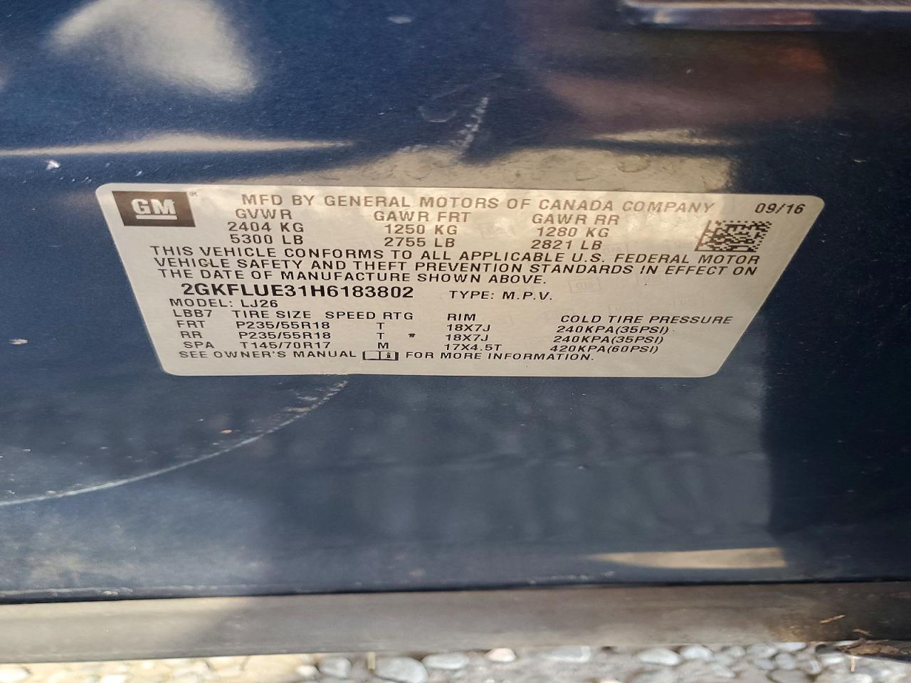 GMC Terrain Slt